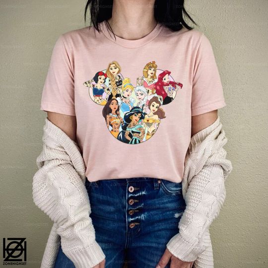 Discover Punk Princess Mouse Head Shirt