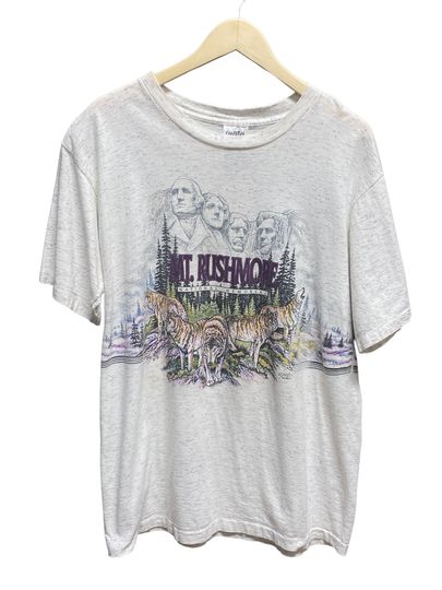 Discover Vintage 90's Mount Rushmore Nature All Over Print Tee