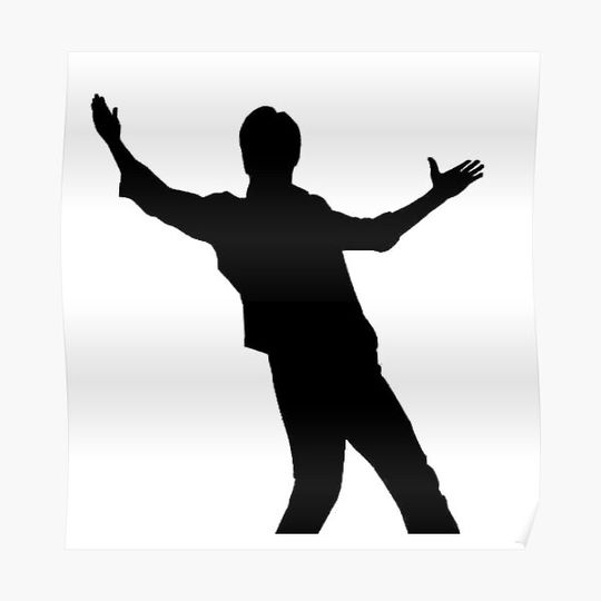 Discover Shah Rukh Khan pose Premium Matte Vertical Poster