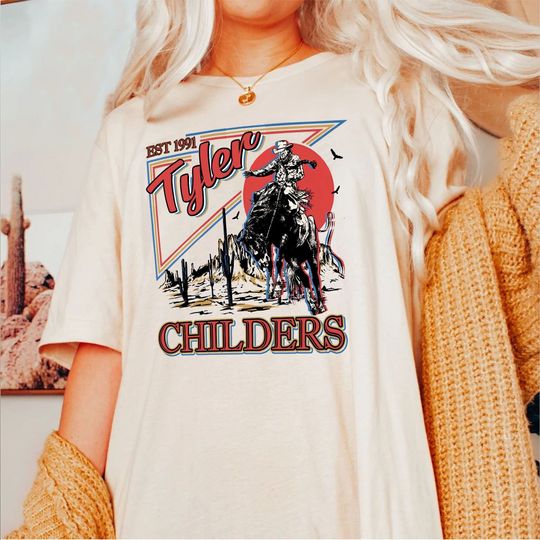 Discover Tyler Childers EST 1991 Shirt , Western shirt , Country music shirt , Tour 2023 Shirt