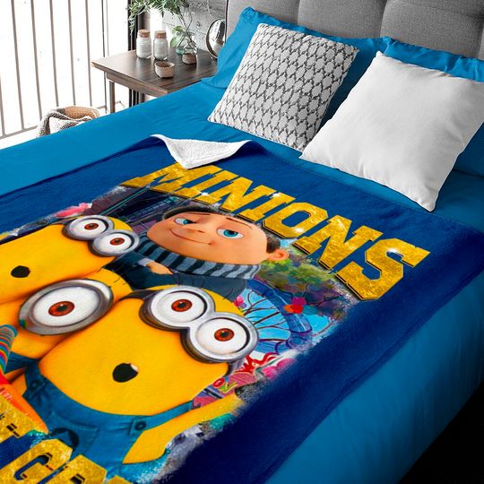 Discover Despicable Me Minions The Rise Of Gru Baby Blankets
