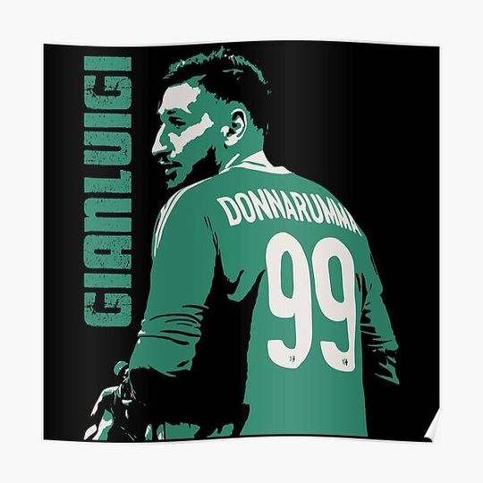 Discover Gianluigi Donnarumma illustration ,Gianluigi Donnarumma\\// Premium Matte Vertical Poster
