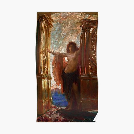 Discover The Gates Of Dawn Herbert James Draper (English, 1864-1920) Premium Matte Vertical Poster