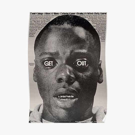 Discover get out poster Premium Matte Vertical Poster