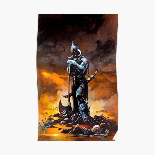 Discover Frank Frazetta - Fantastic art Premium Matte Vertical Poster