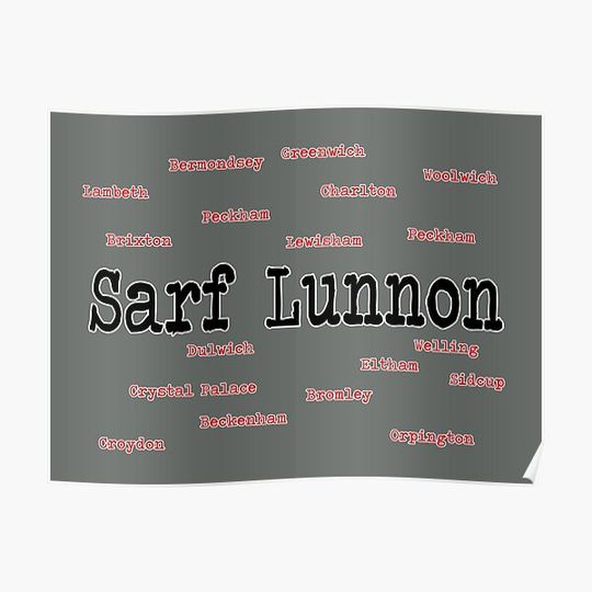 Discover Sarf Lunnon Premium Matte Vertical Poster