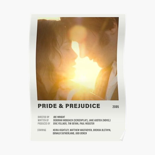 Discover Pride & Prejudice (2005) poster Premium Matte Vertical Poster