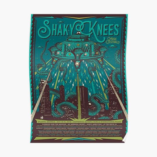 Discover SHAKY KNEES MIREL 3 Premium Matte Vertical Poster