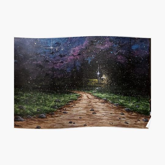 Discover paths Premium Matte Vertical Poster