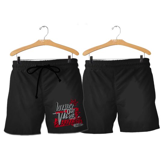 Discover NEW L Men's Fleece Shorts To Match Jordan 4 Bred