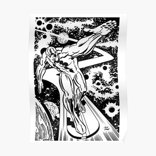 Discover SILVER SURFER Premium Matte Vertical Poster