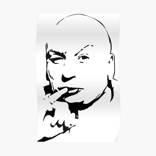 Discover Austin Powers - Dr Evil Premium Matte Vertical Poster