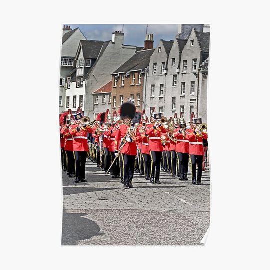 Discover Royal Scots Dragoon Guards - Military Band Premium Matte Vertical Poster