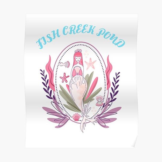 Discover Fish Creek Pond Premium Matte Vertical Poster