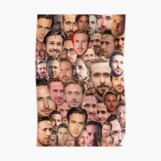 Discover RYAN GOSLING Premium Matte Vertical Poster