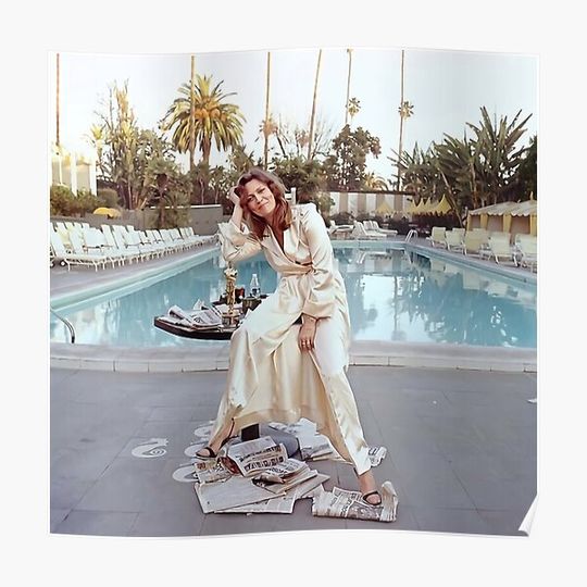 Discover Aesthetic Faye Dunaway Premium Matte Vertical Poster