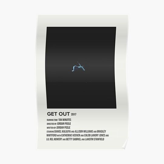 Discover get out (2017) Premium Matte Vertical Poster