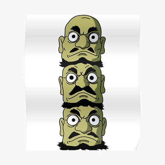 Discover Kahira Heads Premium Matte Vertical Poster