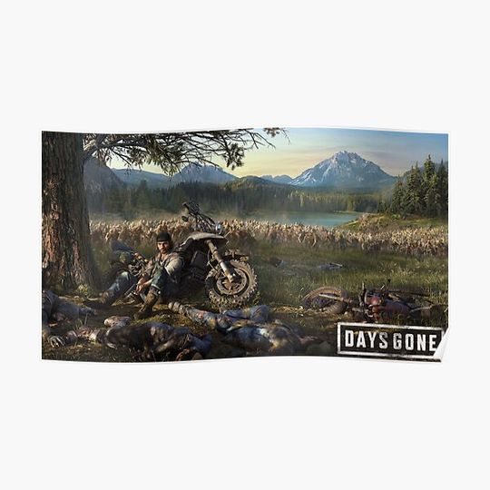 Discover Copia de Mongrel Days Gone Premium Matte Vertical Poster