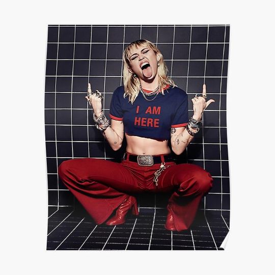 Discover Cute Miley Premium Matte Vertical Poster