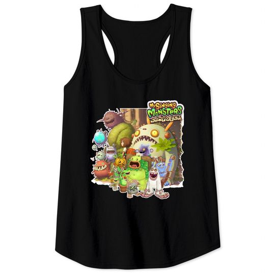 Discover My Singing Monsters Rare Wubbox Tank Tops