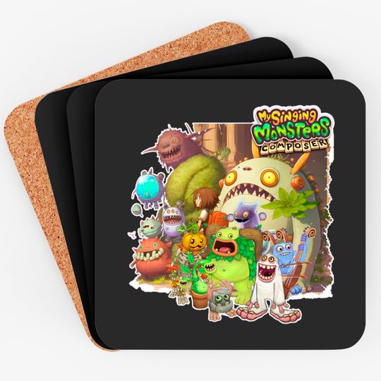 Discover My Singing Monsters Rare Wubbox Coasters