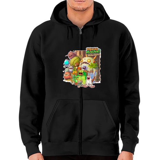 Discover My Singing Monsters Rare Wubbox Zip Hoodies