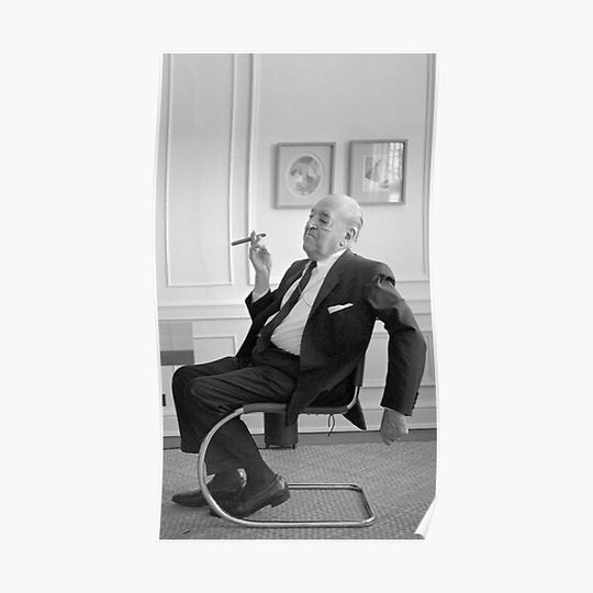 Discover Mies Van Der Rohe Premium Matte Vertical Poster