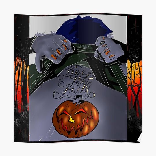 Discover Iero Pumpkins Premium Matte Vertical Poster