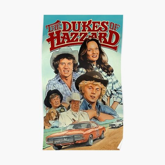 Discover The Dukes of Hazzard Premium Matte Vertical Poster