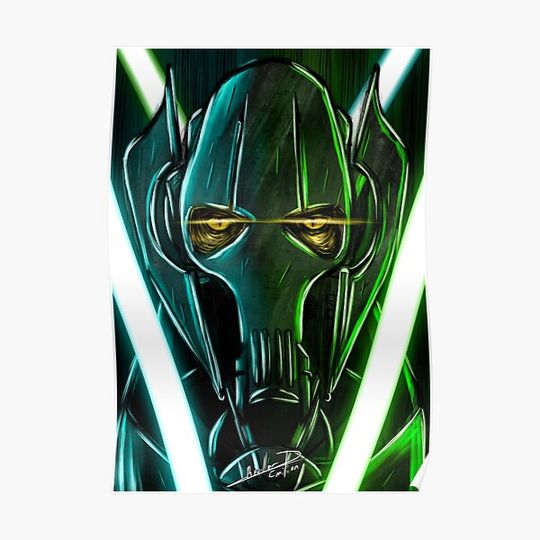 Discover Grievous General Premium Matte Vertical Poster