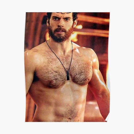 Discover Henry Cavill Sexy Premium Matte Vertical Poster