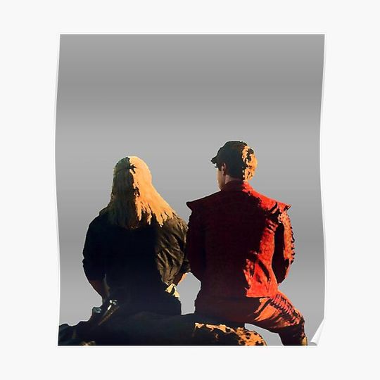 Discover Geralt and Jaskier Premium Matte Vertical Poster
