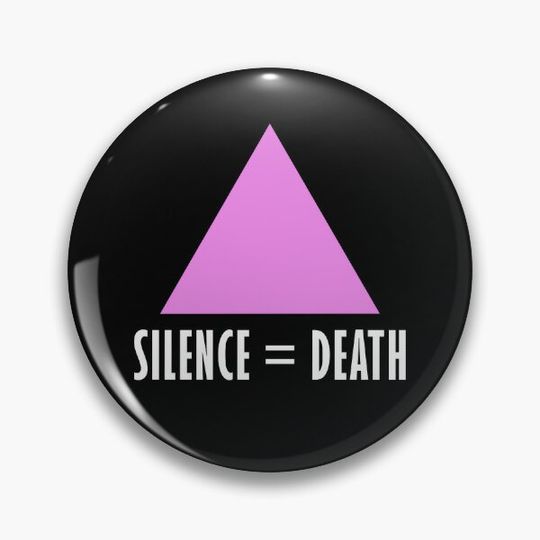 Discover Silence = Death Pin Button