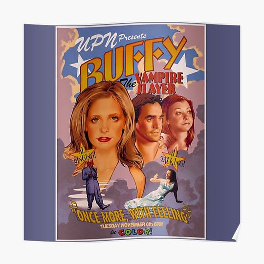 Discover Buffy: Once More With Feeling [Rectangle] Premium Matte Vertical Poster