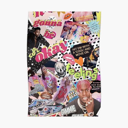 Discover VSCO COLLAGE Premium Matte Vertical Poster