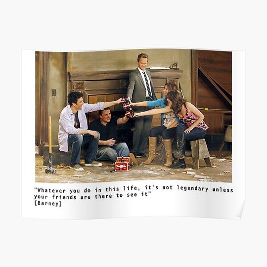 Discover How i met your mother Premium Matte Vertical Poster