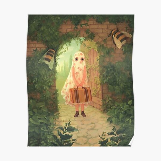 Discover The Suitcase Thief Premium Matte Vertical Poster