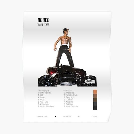 Discover Rodeos Scotts Poster Premium Matte Vertical Poster
