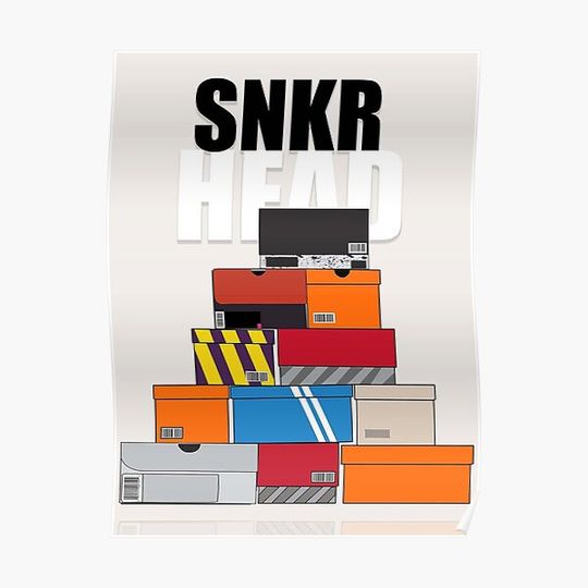 Discover Sneakerhead Poster Premium Matte Vertical Poster