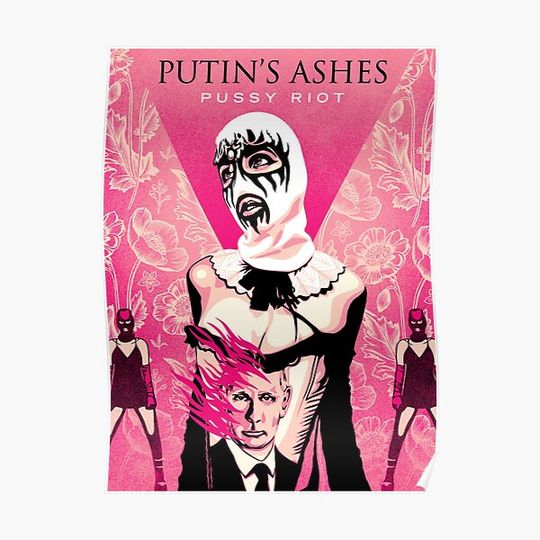 Discover Pink Riot Premium Matte Vertical Poster
