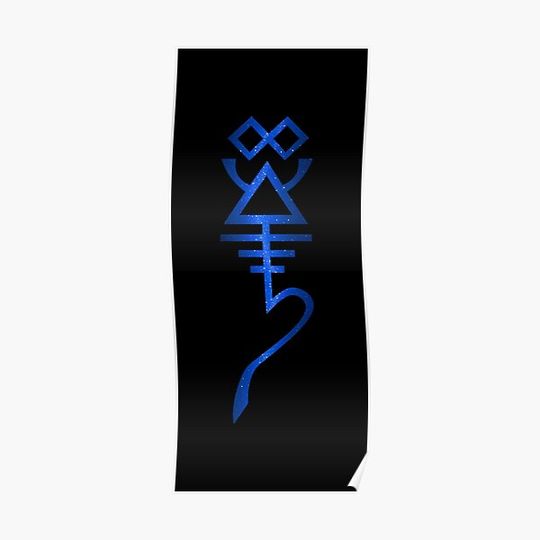 Discover Eldar Ynnead Rune Premium Matte Vertical Poster