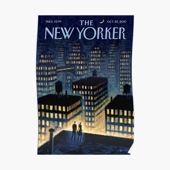 Discover The New Yorker- October 25 2010 Premium Matte Vertical Poster