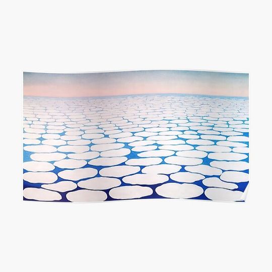 Discover Sky Above Clouds III by Georgia O'Keeffe Premium Matte Vertical Poster