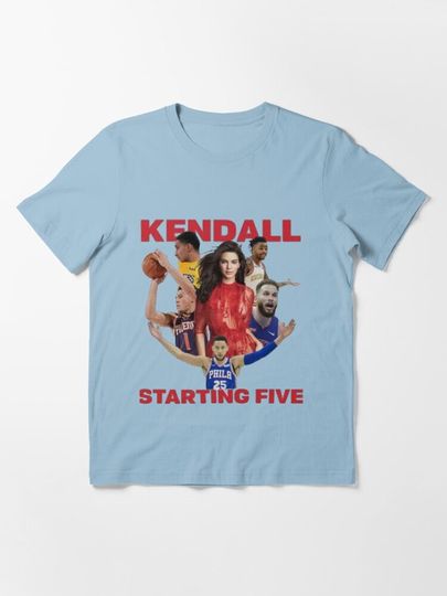 Discover Kendall Starting Five Jenner Team T-Shirt, Kendall Jenner Team T-Shirt