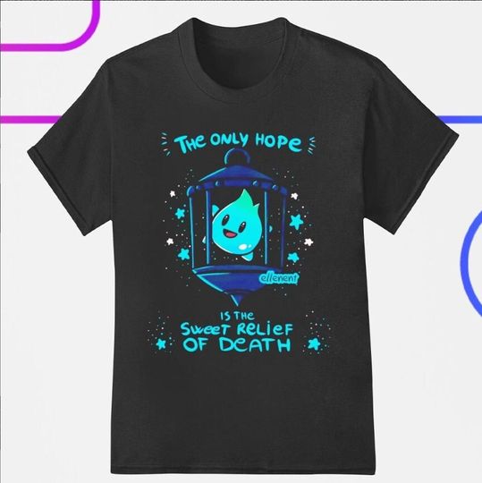 Discover Lumalee Shirt, The Only Hope Is The Sweet Relief Of Death Shirt