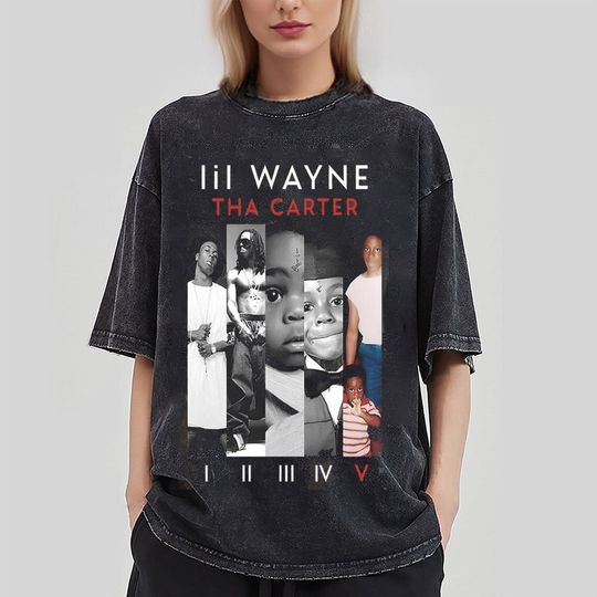 Discover Lil Wayne Tha Carter 3 Vintage T-Shirt - Lil Wayne Tour Gear