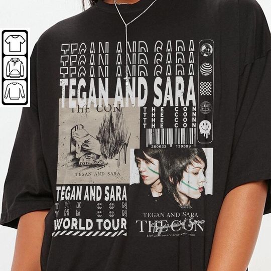 Discover Tegan and Sara Music Shirt, Merch Vintage 90s Crybaby Tour 2023