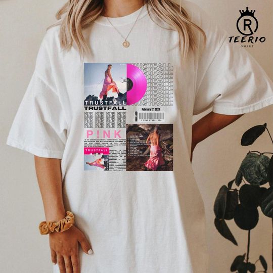 Discover P!nk Trust Fall 2023 Shirt - Summer Carnival Gear