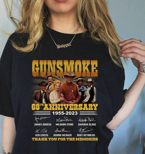 Discover The Radio Series Old West Shirt, Gunfighters 68th Anniversary T-shirt